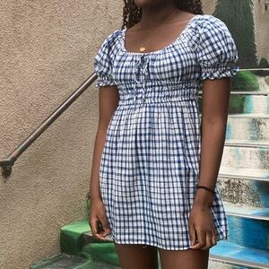 Urban Outfitters Pixie Milkmaid Mini Dress